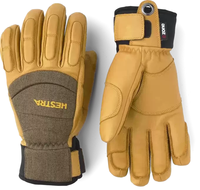 Army Læder Patruljehandske