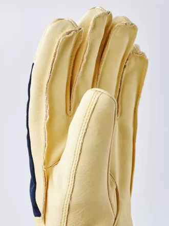 Army læder uld frotté handske