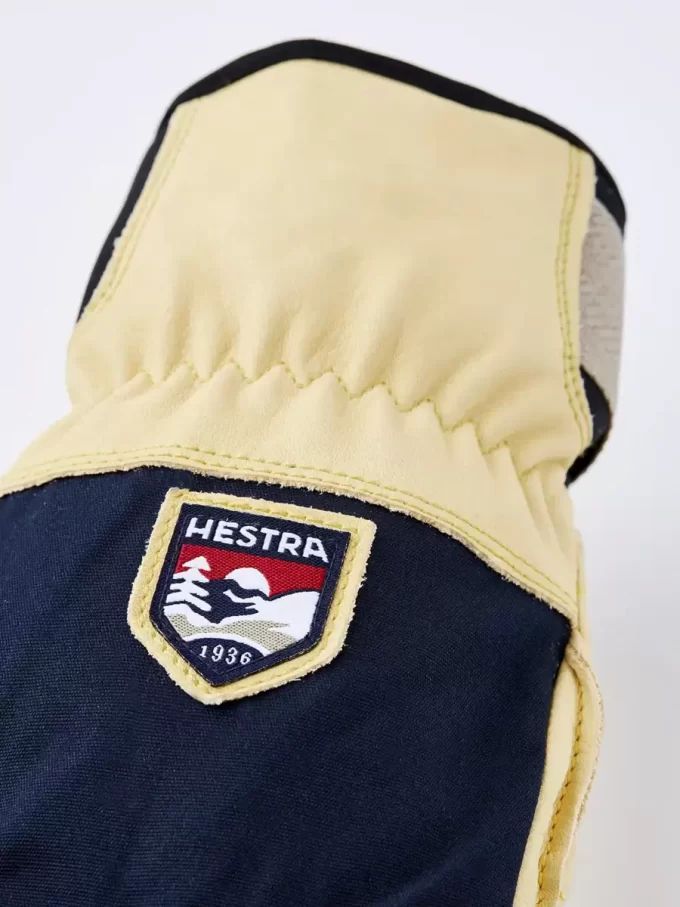 Army læder uld frotté handske