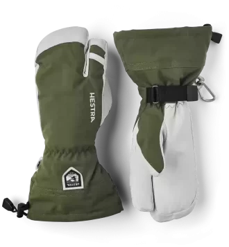 Army Leather Heli Ski 3-finger