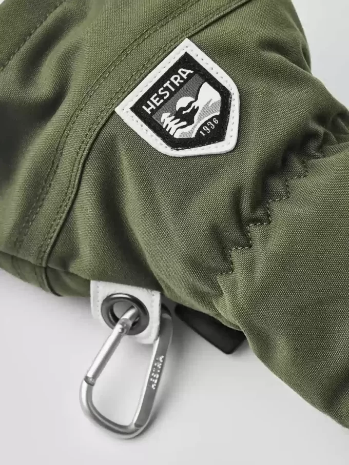 Army Leather Heli Ski 3-finger