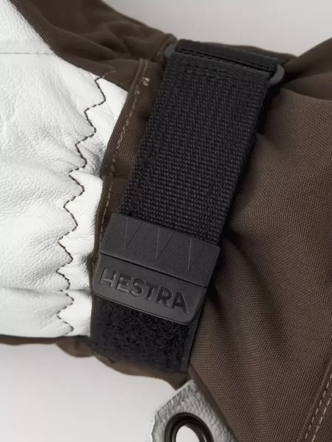 Army Leather Heli Ski 3-finger