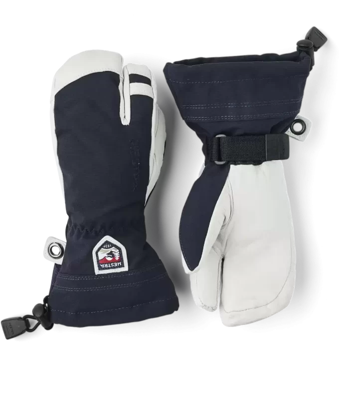 Army Leather Heli Ski Jr. 3-finger