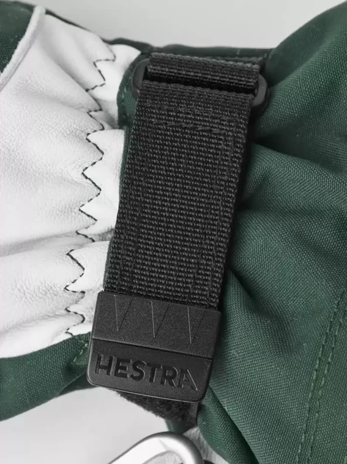 Heli-skihandske i læder fra Army