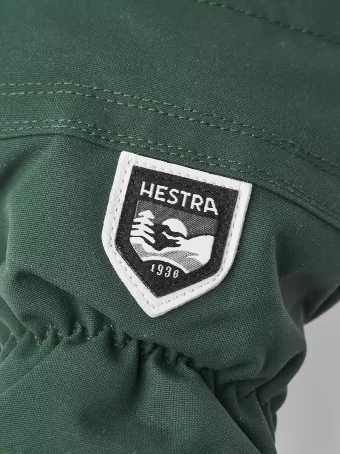 Heli-skihandske i læder fra Army