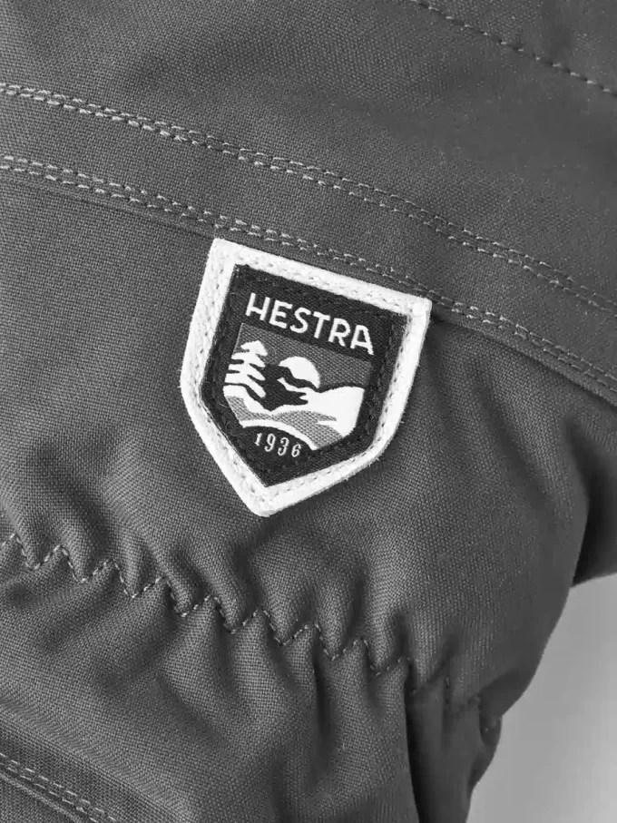 Heli-skihandske i læder fra Army