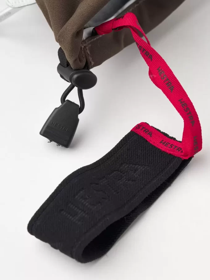 Heli-skihandske i læder fra Army