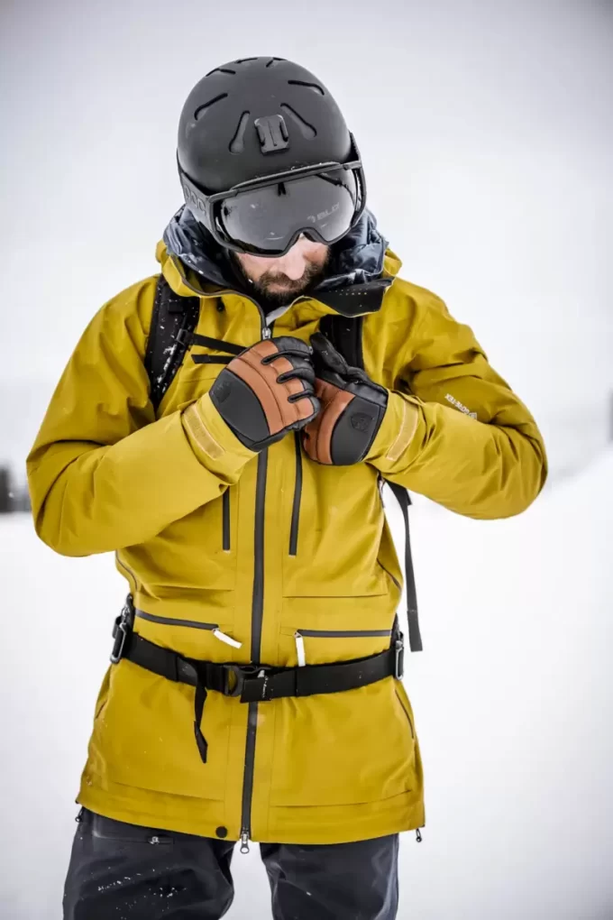 Hestra Fall Line Marineblå & Brun