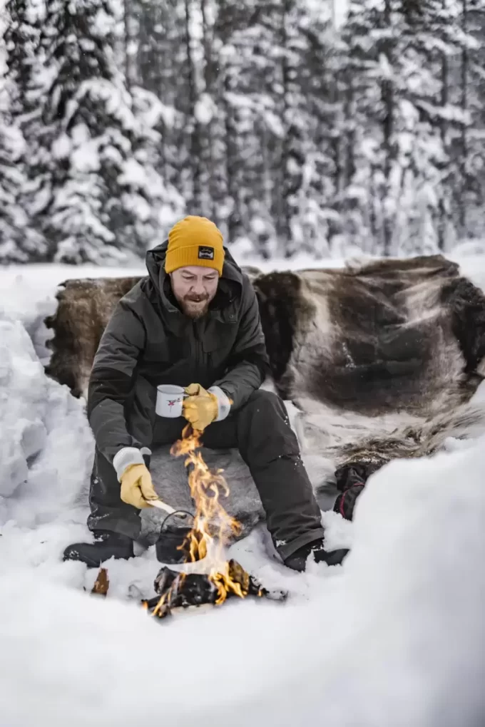 Hestra Skullman Naturbrun