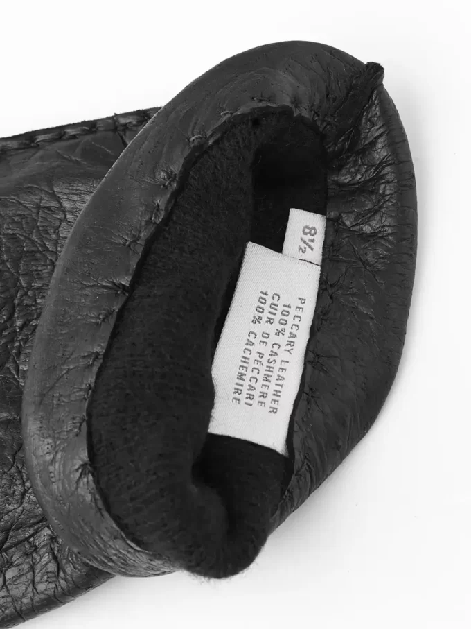 Peccary håndsyet kashmir